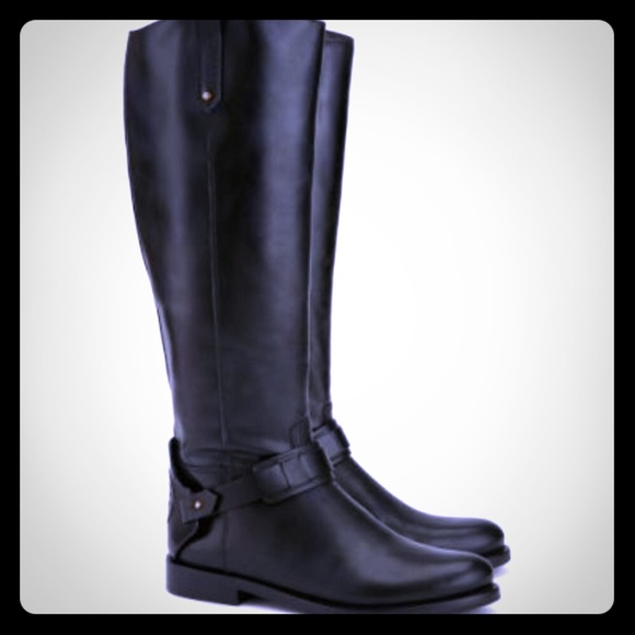 Tory Burch Derby Riding Boots - Picture 2 of 7